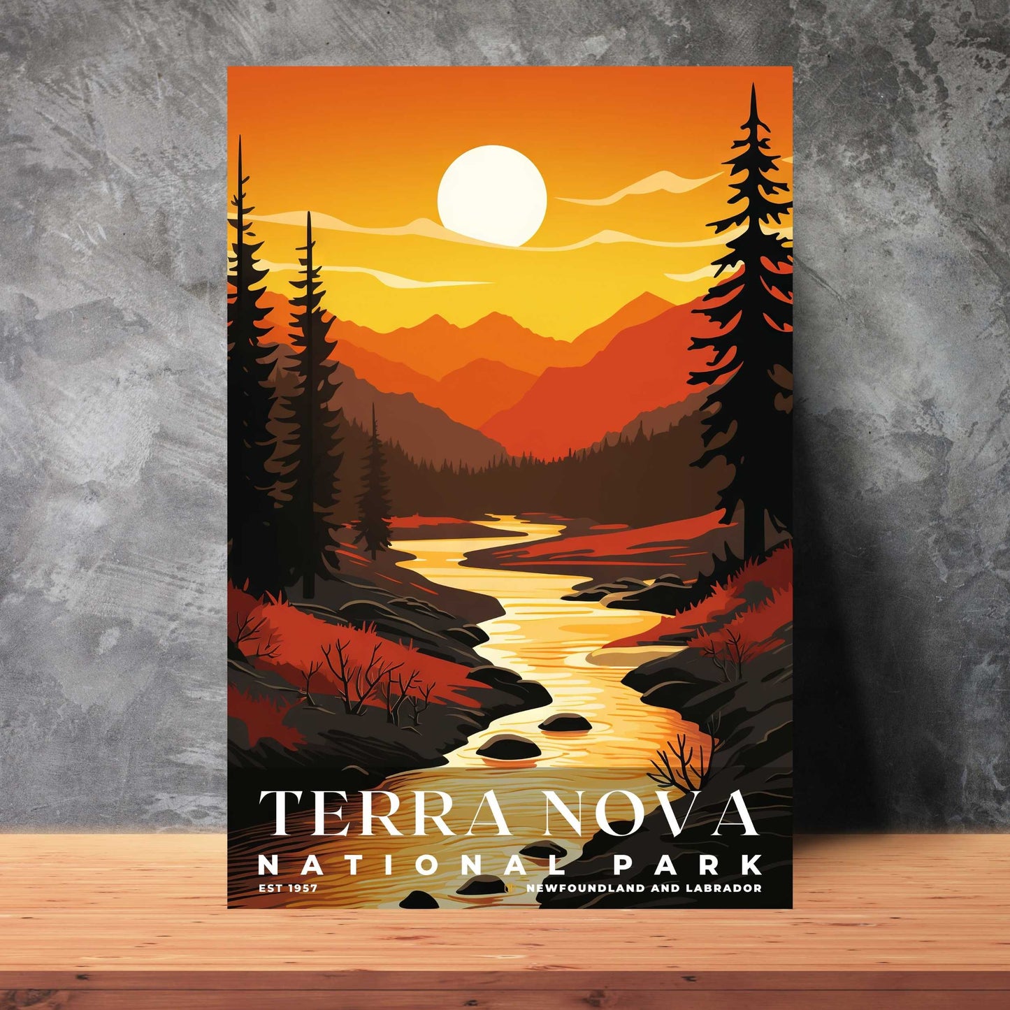 Terra Nova National Park Poster | S05