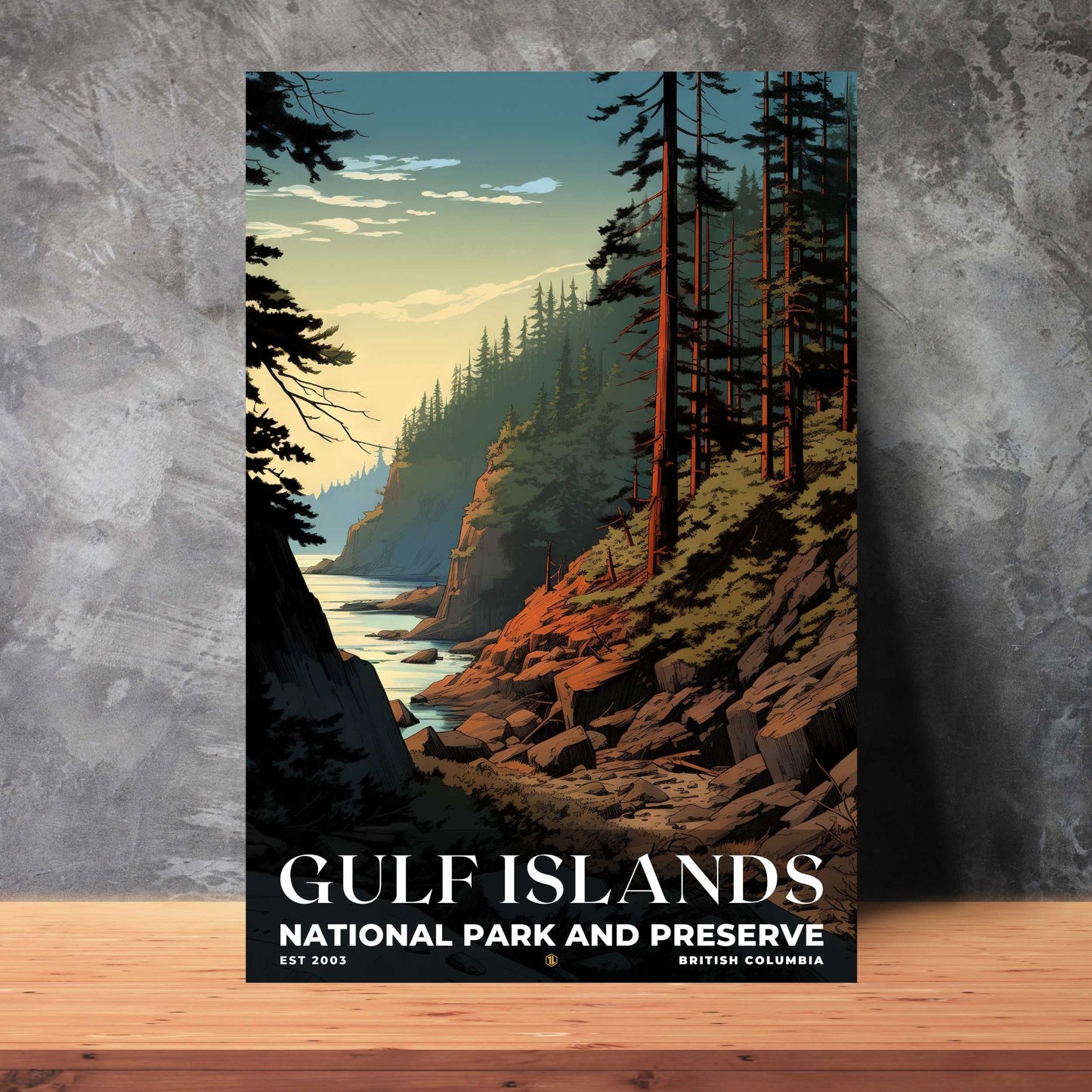 Gulf Islands National Park Reserve Poster | S07