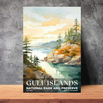 Gulf Islands National Park Reserve Poster | S08