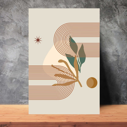 Boho Abstract Poster #14 | S01