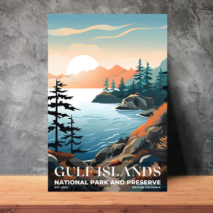 Gulf Islands National Park Reserve Poster | S05