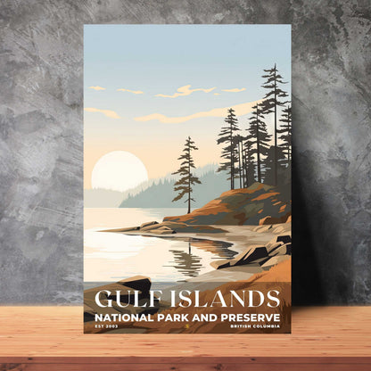 Gulf Islands National Park Reserve Poster | S03