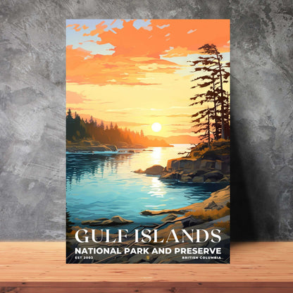 Gulf Islands National Park Reserve Poster | S06