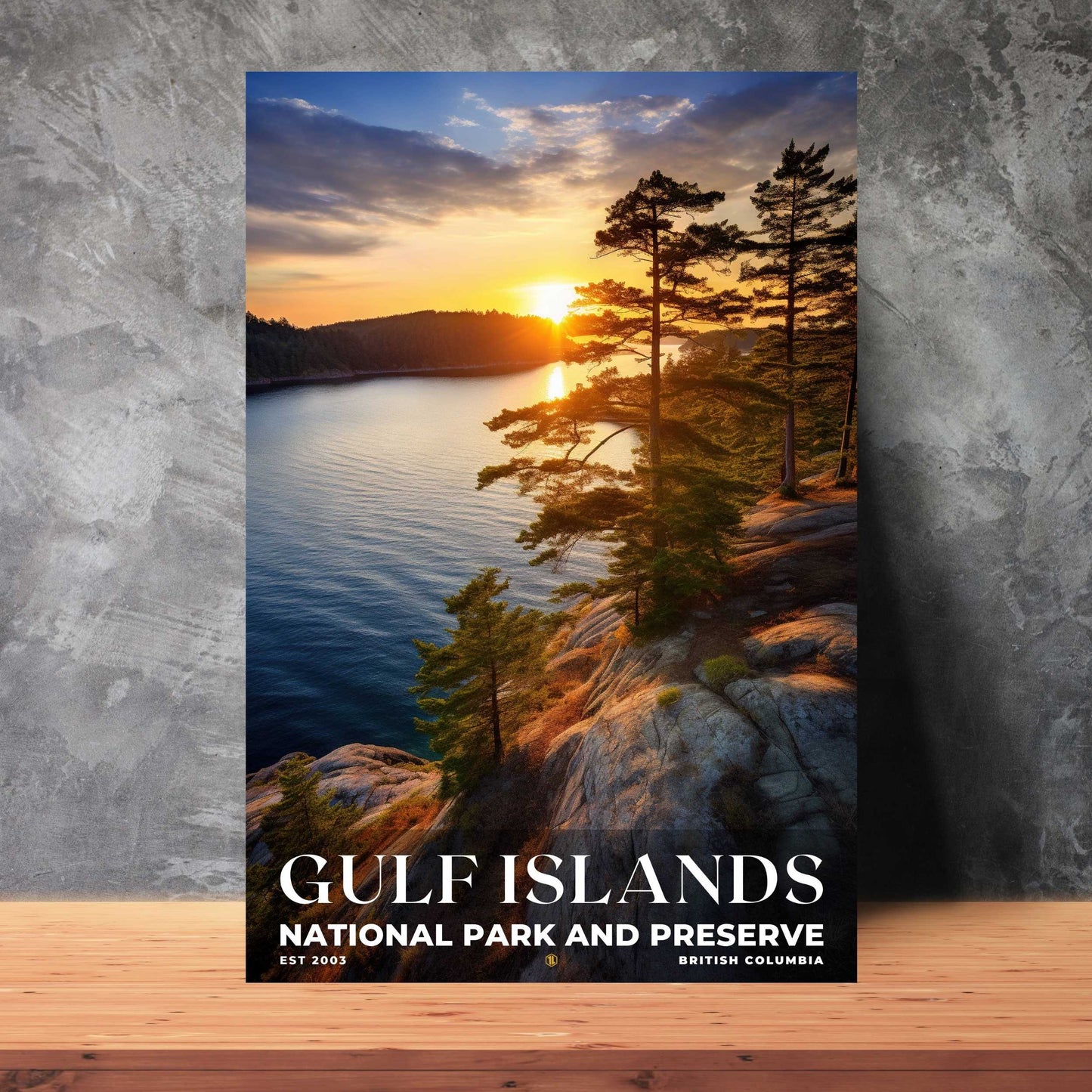 Gulf Islands National Park Reserve Poster | S10