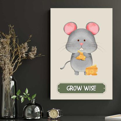 Grow Wise Mouse Poster | S01