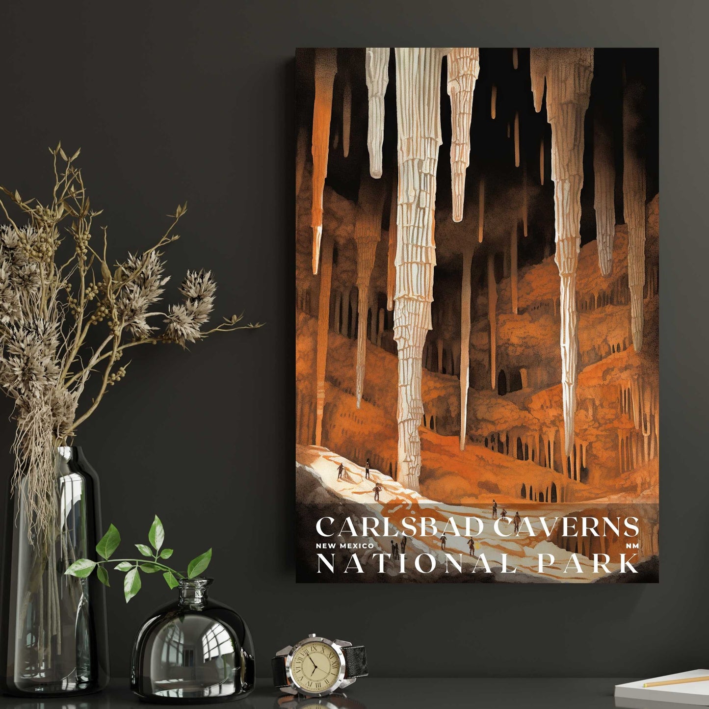 Carlsbad Caverns National Park Poster | US Travel | S01