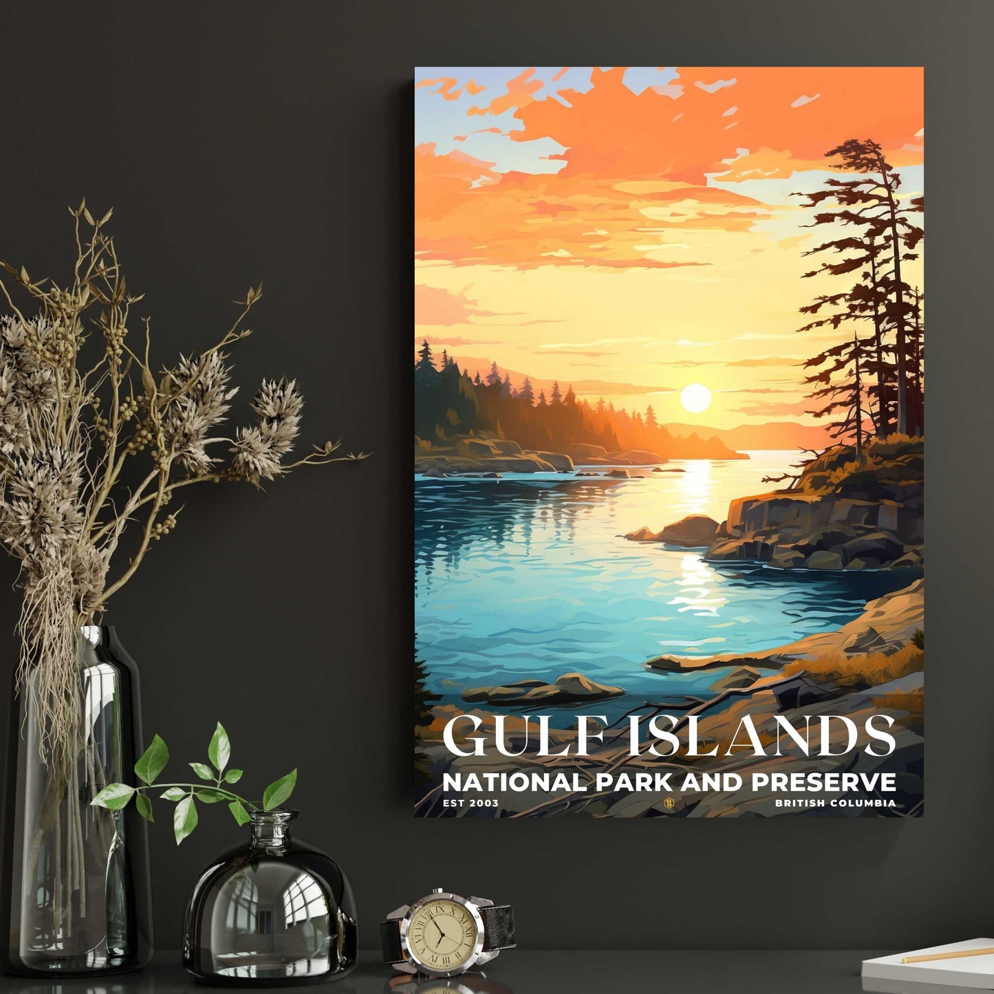 Gulf Islands National Park Reserve Poster | S06