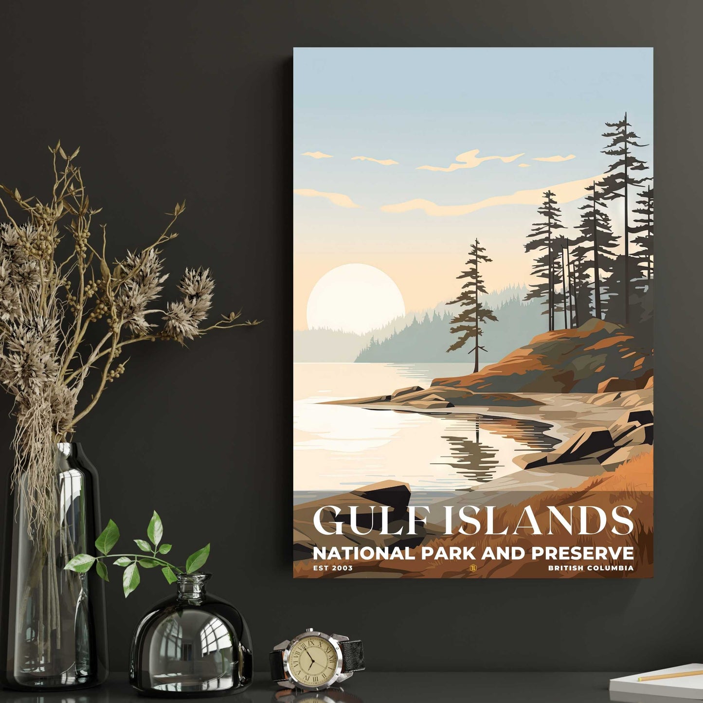 Gulf Islands National Park Reserve Poster | S03