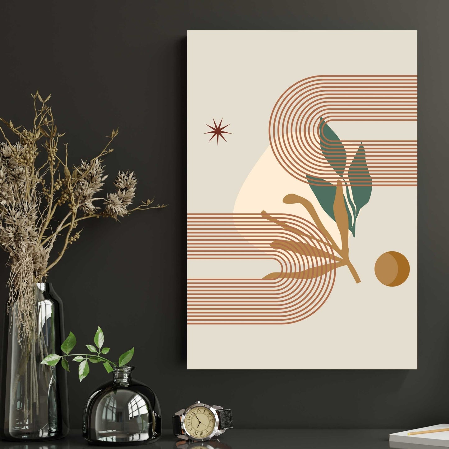 Boho Abstract Poster #14 | S01