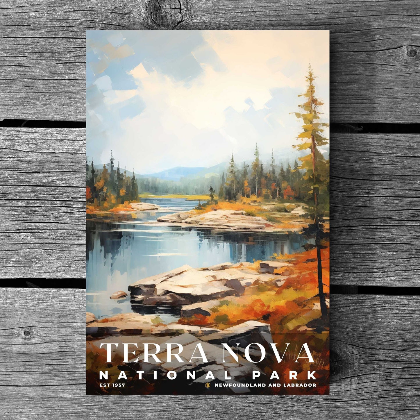 Terra Nova National Park Poster | S06