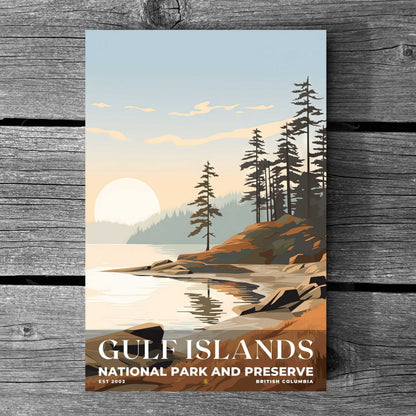Gulf Islands National Park Reserve Poster | S03