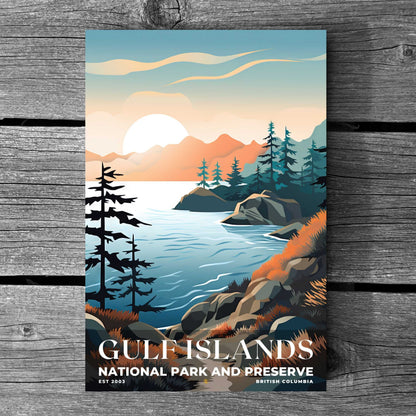 Gulf Islands National Park Reserve Poster | S05