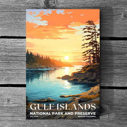 Gulf Islands National Park Reserve Poster | S06