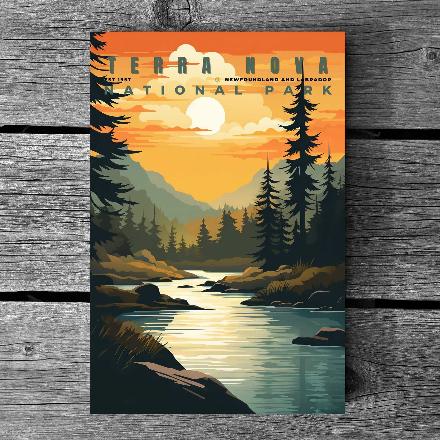 Terra Nova National Park Poster | S01