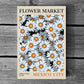 Mexico City Flower Market Poster | S02