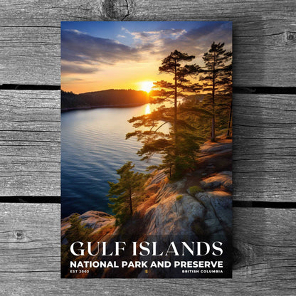 Gulf Islands National Park Reserve Poster | S10