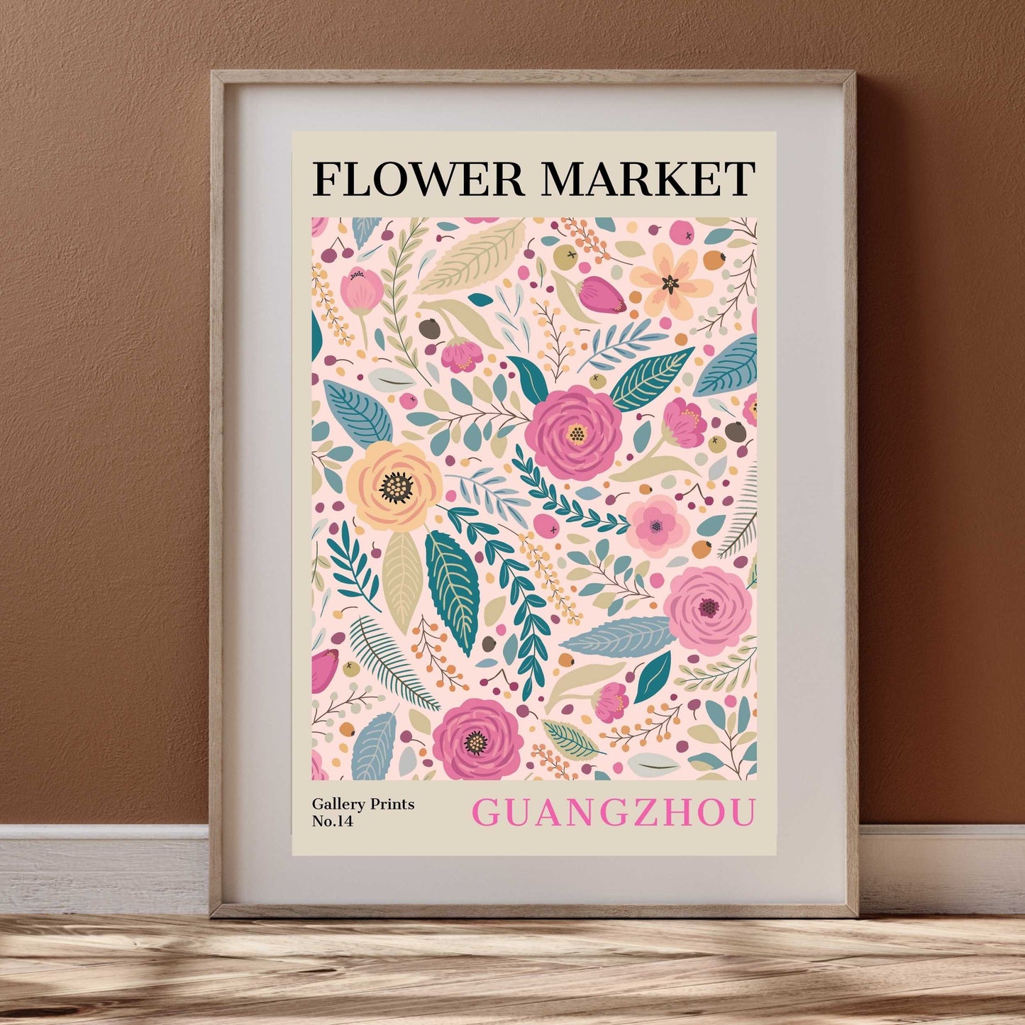 Guangzhou Flower Market Poster | S01