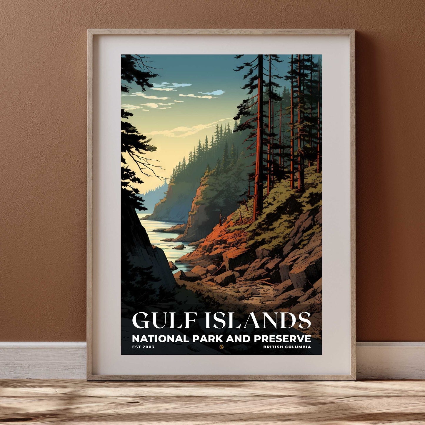 Gulf Islands National Park Reserve Poster | S07