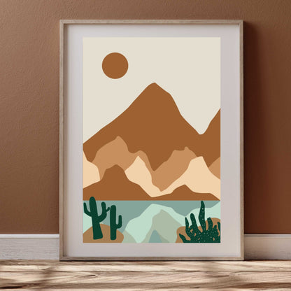 Boho Landscape Poster #14 | S01