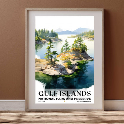 Gulf Islands National Park Reserve Poster | S04