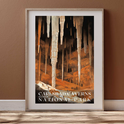 Carlsbad Caverns National Park Poster | US Travel | S01