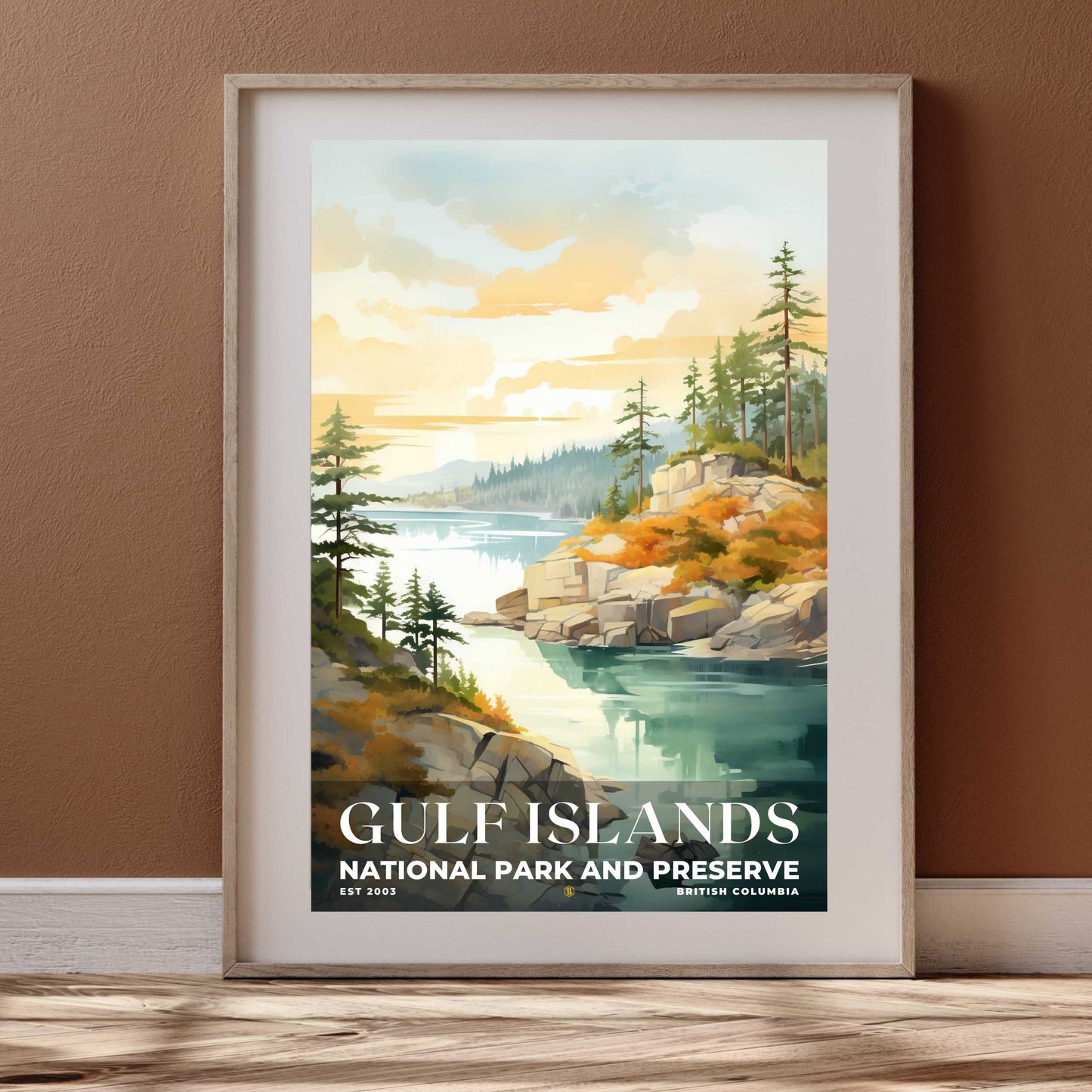 Gulf Islands National Park Reserve Poster | S08