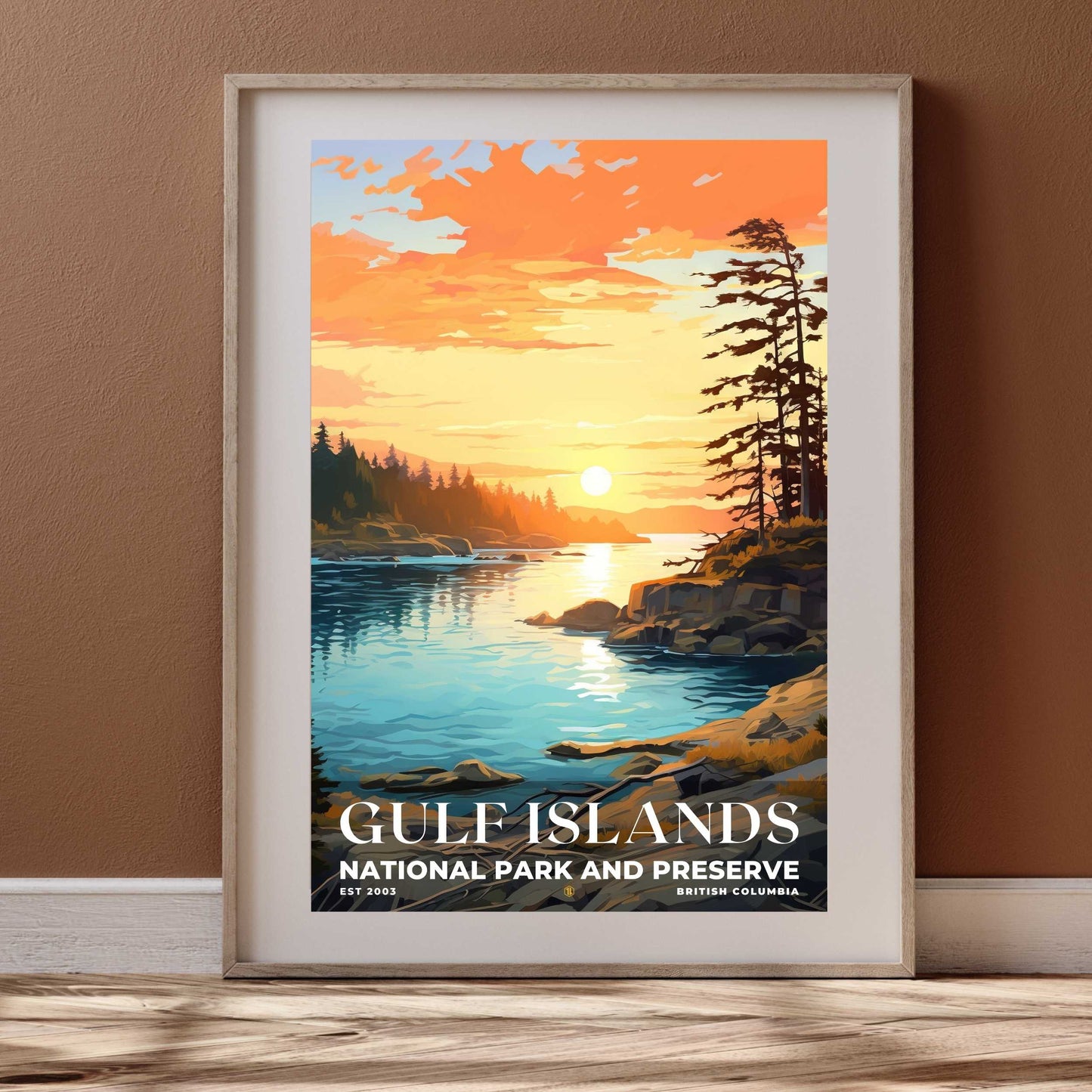 Gulf Islands National Park Reserve Poster | S06