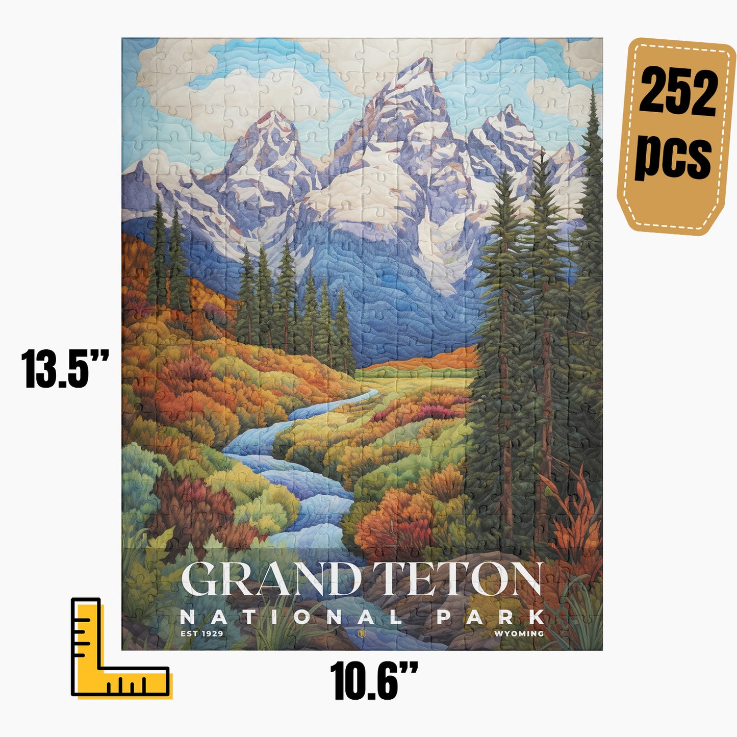 Grand Teton National Park Puzzle | S09