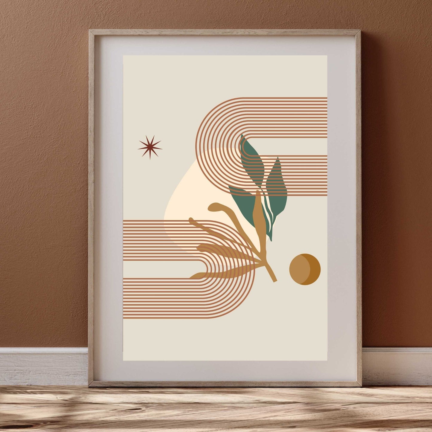 Boho Abstract Poster #14 | S01