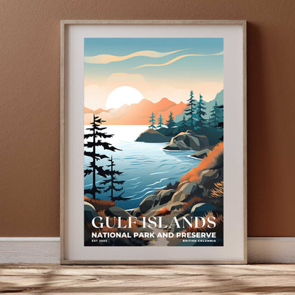 Gulf Islands National Park Reserve Poster | S05