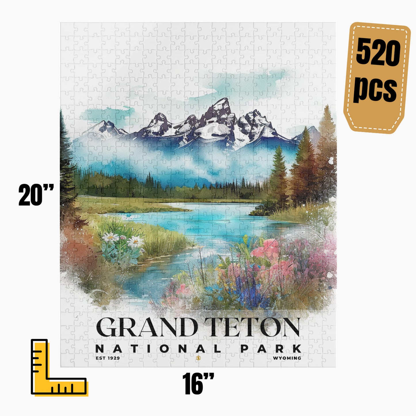 Grand Teton National Park Puzzle | S04