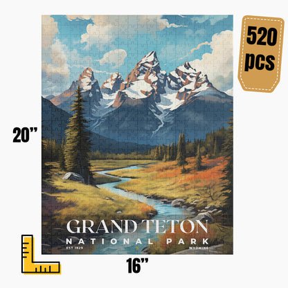 Grand Teton National Park Puzzle | S06