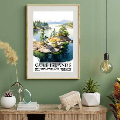 Gulf Islands National Park Reserve Poster | S04