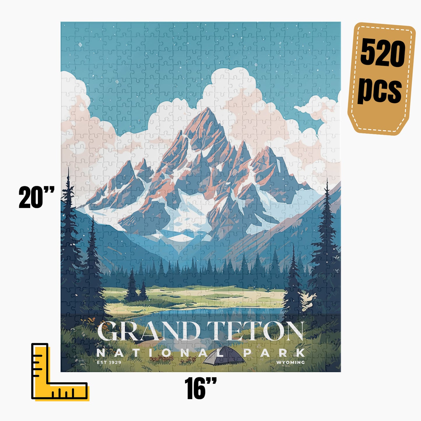 Grand Teton National Park Puzzle | S03