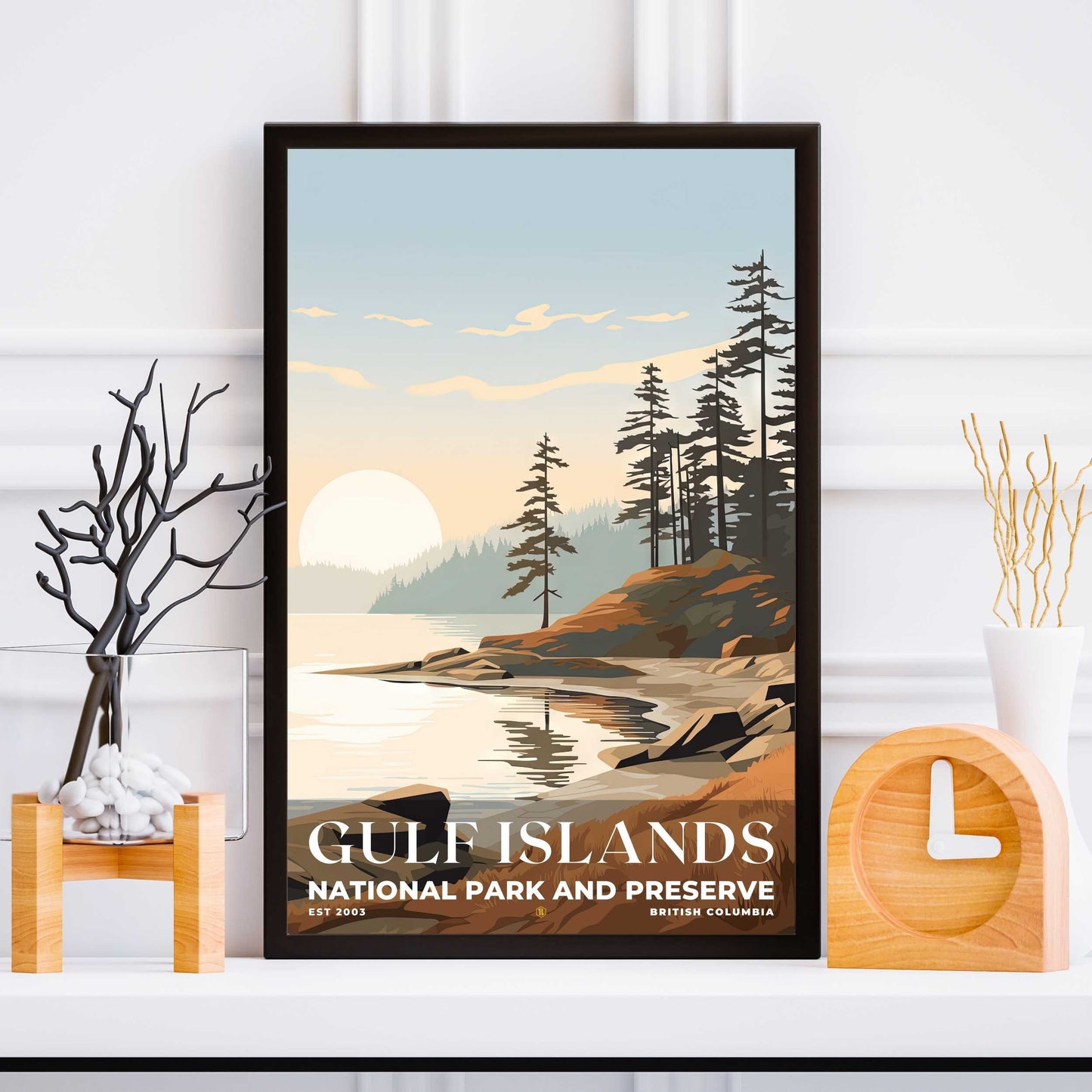 Gulf Islands National Park Reserve Poster | S03