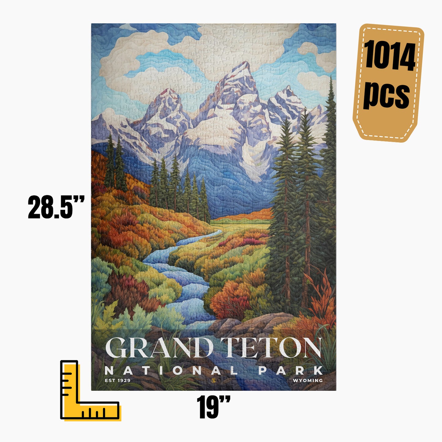 Grand Teton National Park Puzzle | S09