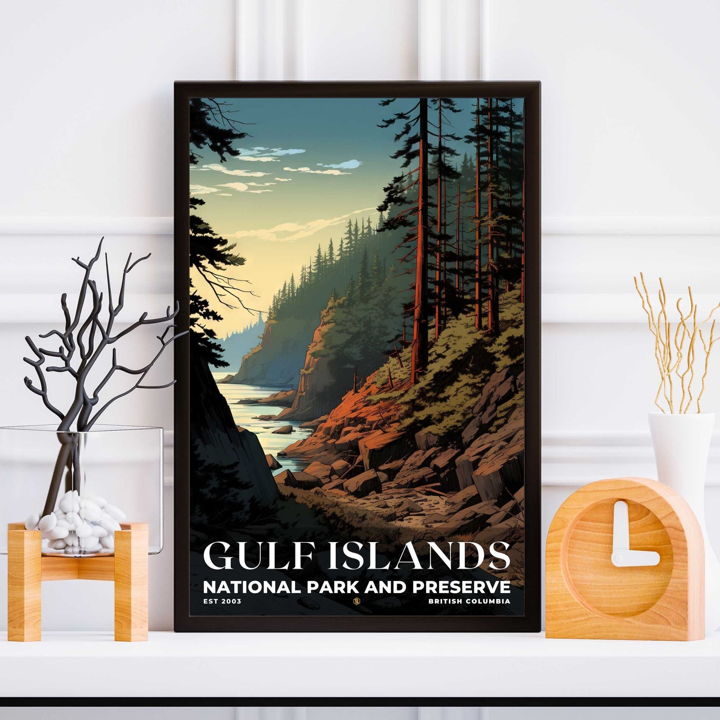 Gulf Islands National Park Reserve Poster | S07