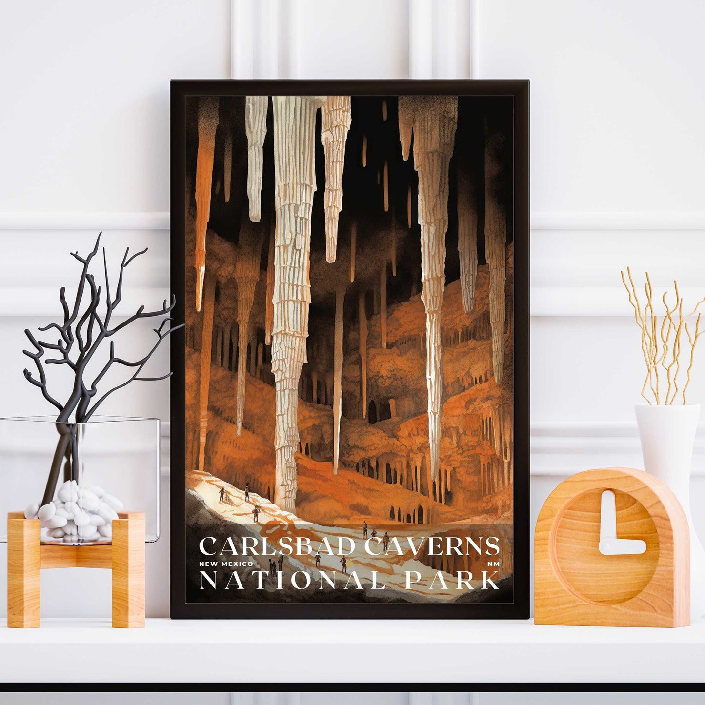 Carlsbad Caverns National Park Poster | US Travel | S01