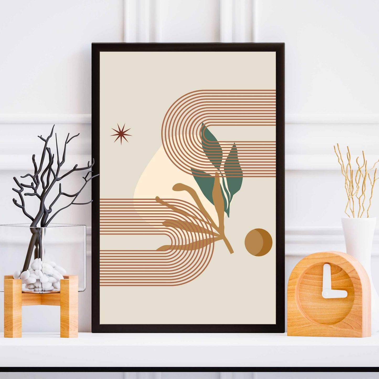 Boho Abstract Poster #14 | S01