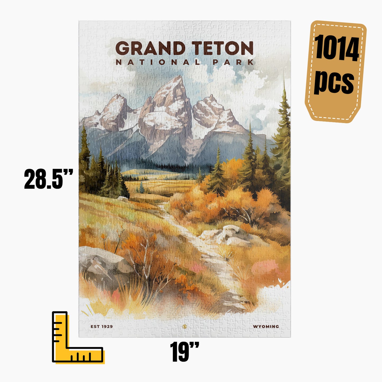 Grand Teton National Park Puzzle | S08