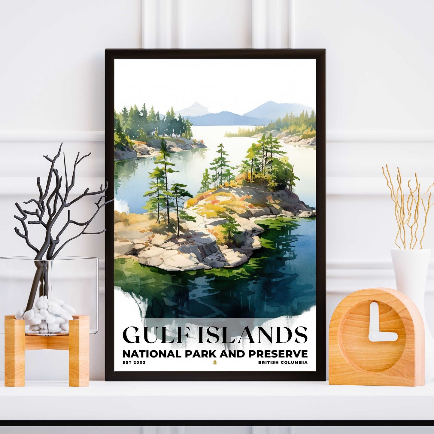 Gulf Islands National Park Reserve Poster | S04