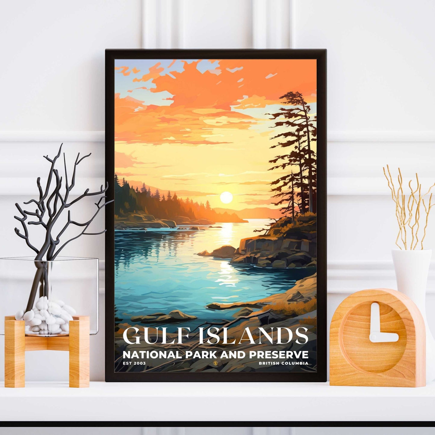 Gulf Islands National Park Reserve Poster | S06