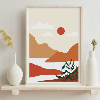 Boho Landscape Poster #37 | S01