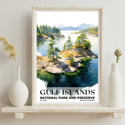 Gulf Islands National Park Reserve Poster | S04