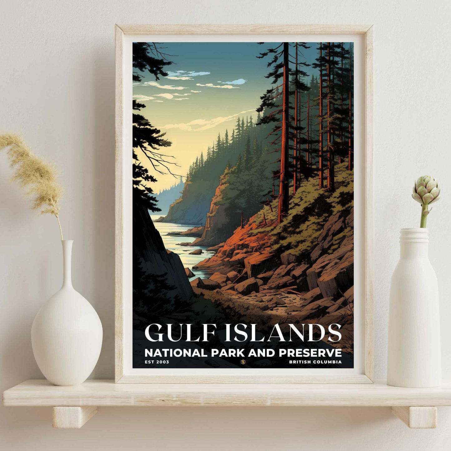 Gulf Islands National Park Reserve Poster | S07