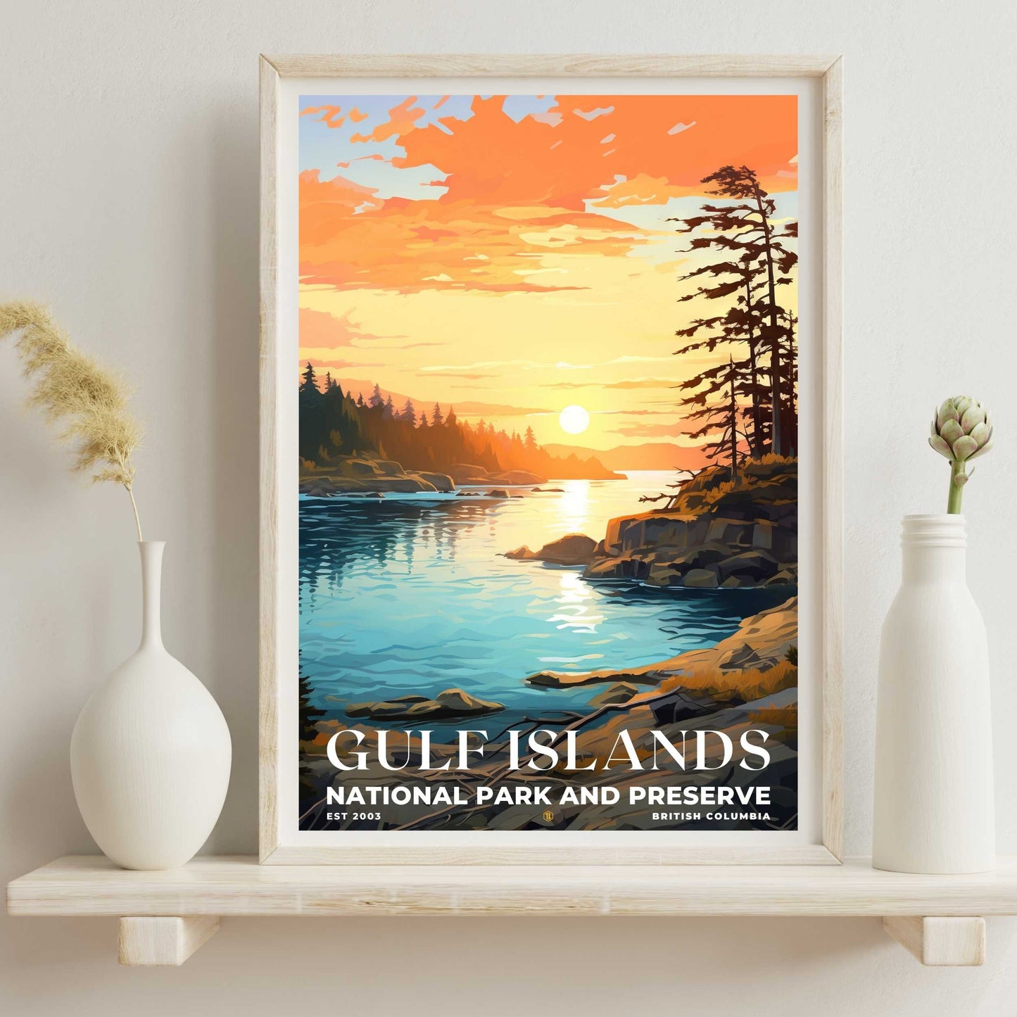 Gulf Islands National Park Reserve Poster | S06