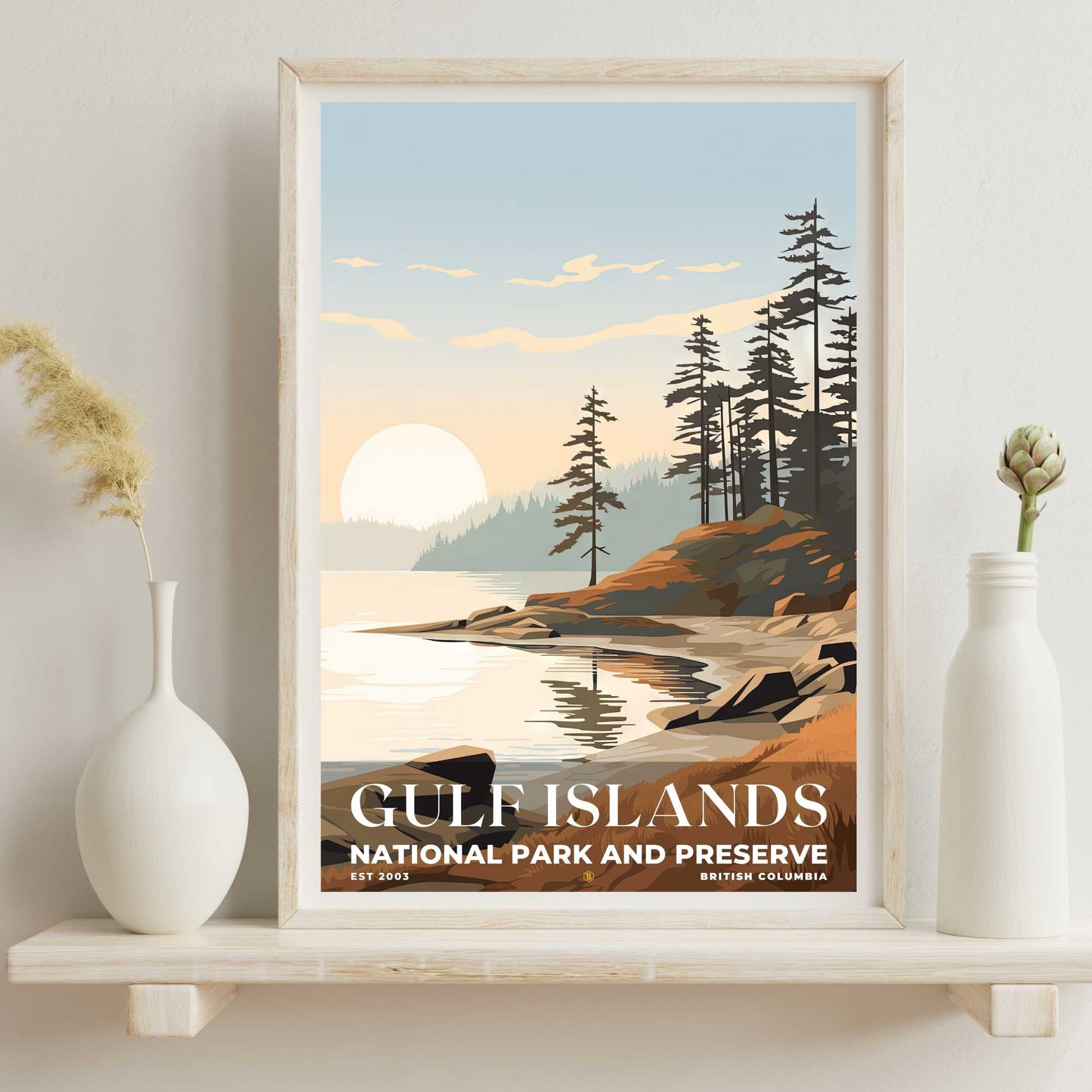 Gulf Islands National Park Reserve Poster | S03
