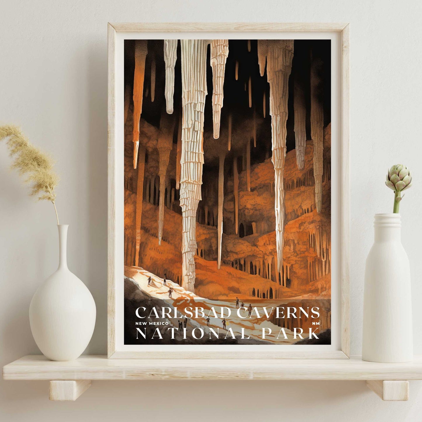 Carlsbad Caverns National Park Poster | US Travel | S01