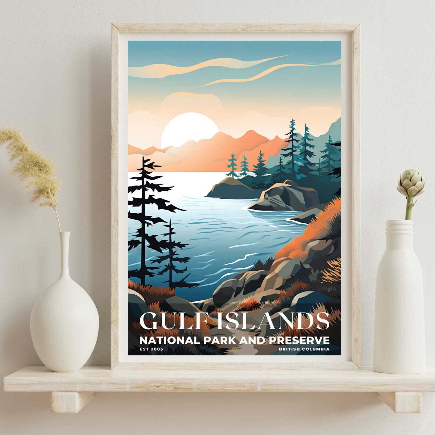 Gulf Islands National Park Reserve Poster | S05