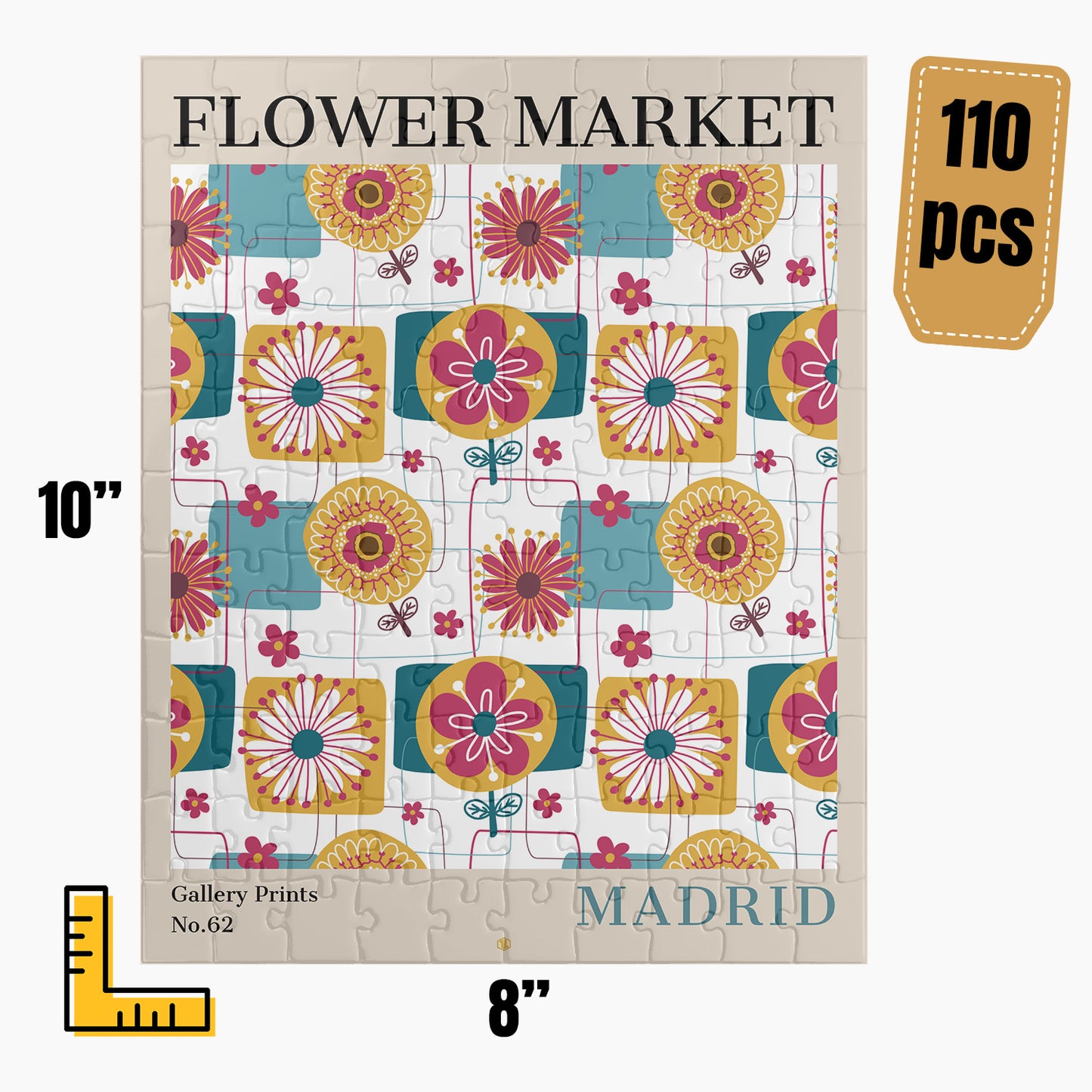 Madrid Flower Market Puzzle | S02